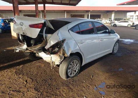 2019 Hyundai Elantra Se from USA, damaged, VIN 5NPD74LF4KH429765